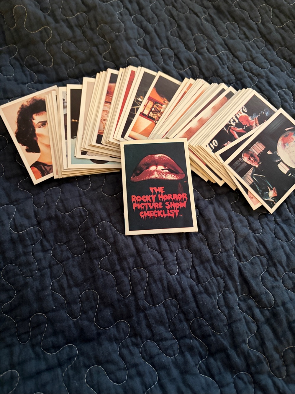 Rocky Horror Picture Show Collectible Card Set - all 60 cards plus DVD!